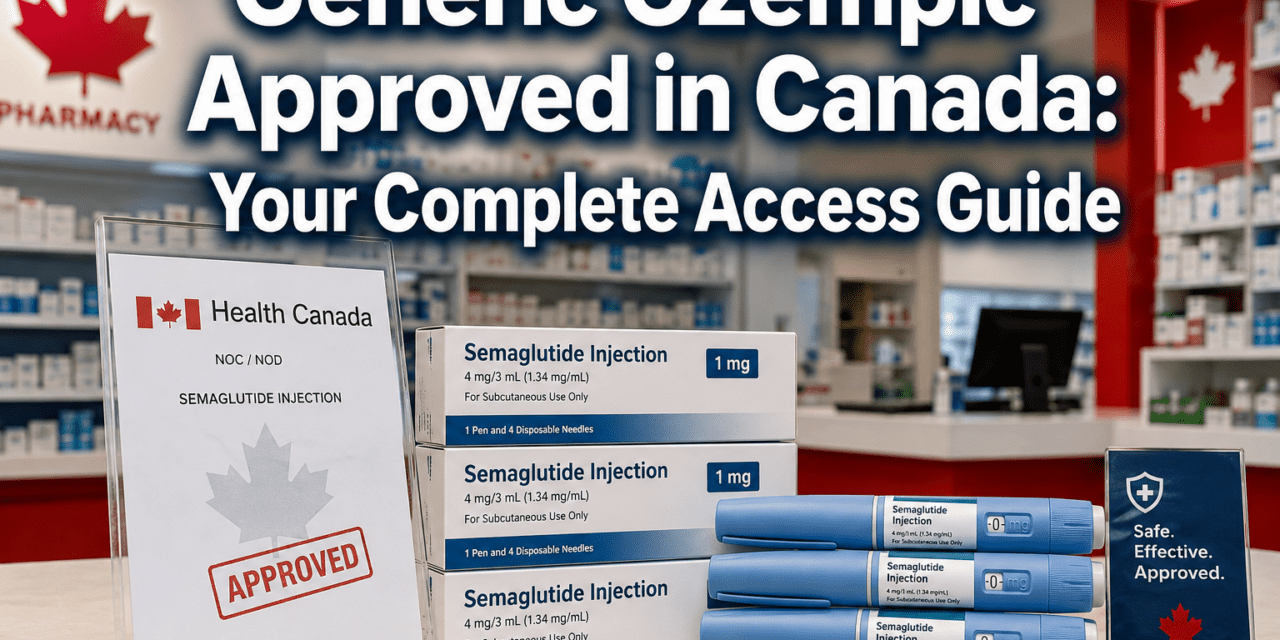 Health Canada Generic Ozempic Approval: Rollout Timeline, Price Drops, and Access Guide for Weight Loss Seekers