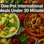 One-Pot International Meals Under 30 Minutes: Weeknight Dinners from Thai Curry to Moroccan Tagine Simplified for 2026 Busy Families with Time-Lapse Cooking Videos
