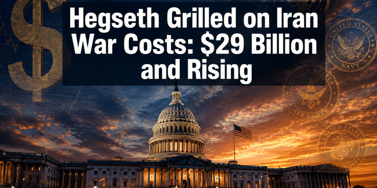 Defense Secretary Hegseth Grilled on Iran Conflict Costs: Taxpayer Burden and Path to Escalation in 2026