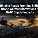 Ukraine-Russia Frontline Shifts: Drone Warfare Innovations and NATO Supply Impacts May 13, 2026