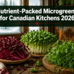 Edible Microgreens from Top 2026 Yield Crops: Nutrient-Packed Beet, Radish, and Pea Shoots for Indoor Canadian Kitchens