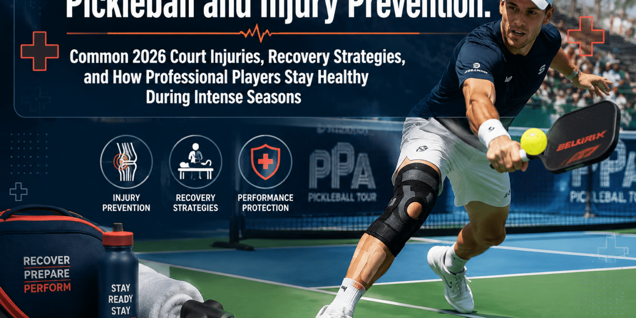 Pickleball and Injury Prevention: Common 2026 Court Injuries, Recovery Strategies, and How Professional Players Stay Healthy During Intense Seasons