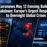Euronews May 12 Evening Bulletin Breakdown: Europe’s Urgent Responses to Overnight Global Crises