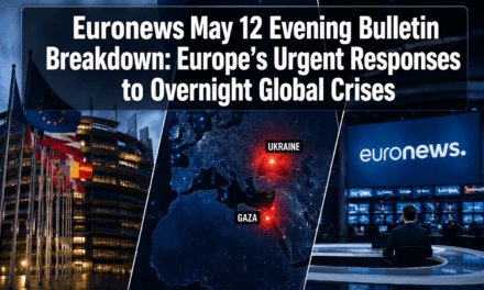 Euronews May 12 Evening Bulletin Breakdown: Europe’s Urgent Responses to Overnight Global Crises