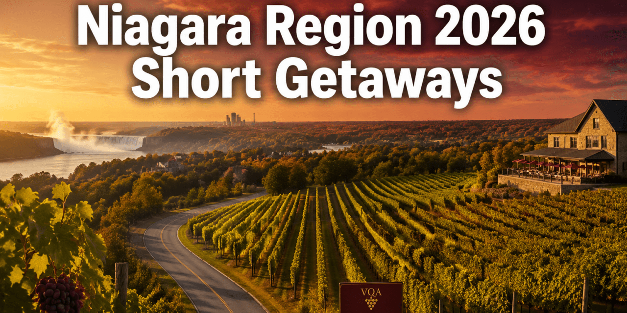 Niagara Region 2026 Short Getaways: Destination Ontario’s Top Pick with Scenic Drives, Hidden Wineries, and Easy Access Maps