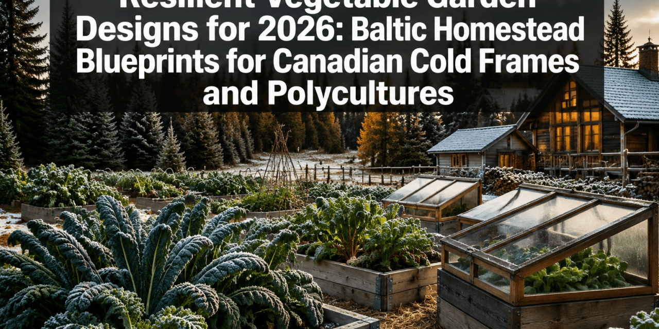 Resilient Vegetable Garden Designs for 2026: Baltic Homestead Blueprints for Canadian Cold Frames and Polycultures