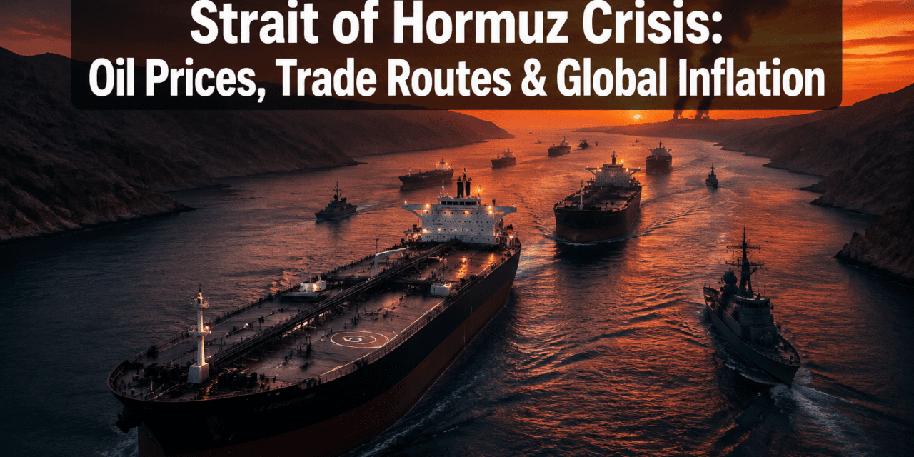 Strait of Hormuz Crisis: How a Shipping Bottleneck Could Hit Oil Prices, Trade Routes, and Global Inflation