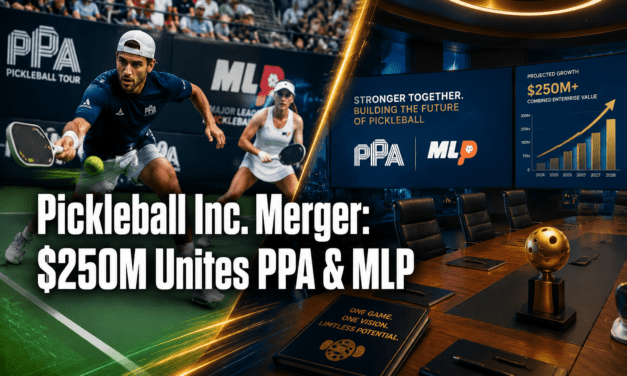 Pickleball Inc. Merger Breakdown: $250M Investment Merges PPA and MLP, Backers, and 2026 Pro League Roadmap