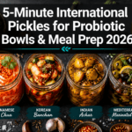 Quick-Pickling and Preservation: 5-Minute International Condiments for Building Probiotic Bowls and Meal Prep in 2026
