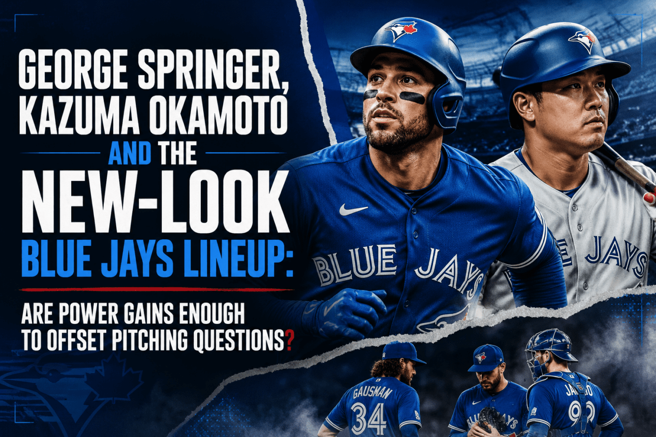 George Springer, Kazuma Okamoto and the New-Look Blue Jays Lineup: Are Power Gains Enough to Offset Pitching Questions?