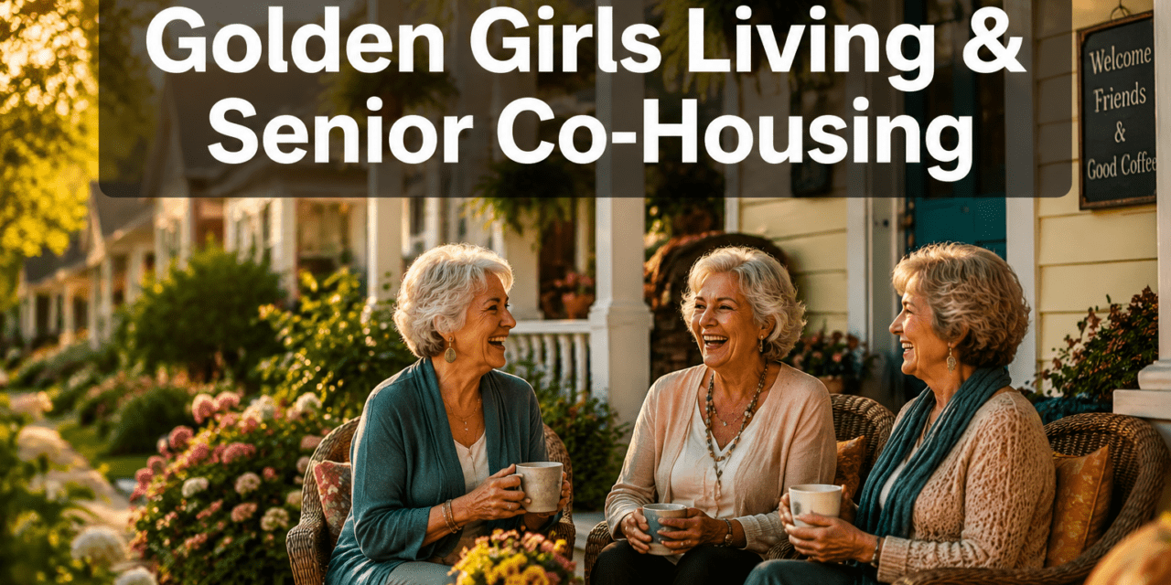 Senior Co-Housing, Home Sharing, and ‘Golden Girls’ Living: Practical Paths to Community Without Moving to a Facility