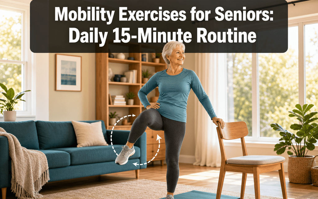 Mobility Exercises for Seniors: Daily 15-Minute Routine to Stay Flexible and Independent
